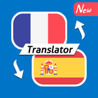 French Spanish Free Translator ikon