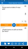 French Spanish Free Translator الملصق