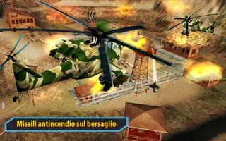 3 Schermata Gunship Elicottero Aria Guerra Sciopero