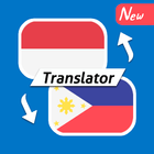 Indonesian Filipino Free Translator ícone