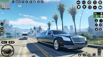 Limousine Taxi Driving Game screenshot 2