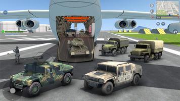 برنامه‌نما شبیه ساز رانندگی کامیون نظامی عکس از صفحه