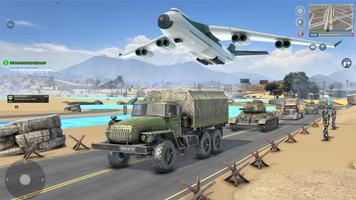 kami simulator truk militer poster