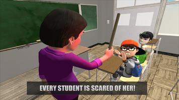 Horror Scary Teacher 3D - High School Evil Teacher Ekran Görüntüsü 3