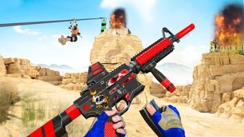 FPS Commando Shooting Games 3D syot layar 1