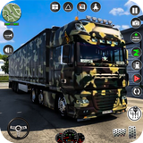 US Army Cargo Truck gry 3d