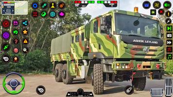 US Army Cargo Truck gry 3d screenshot 3