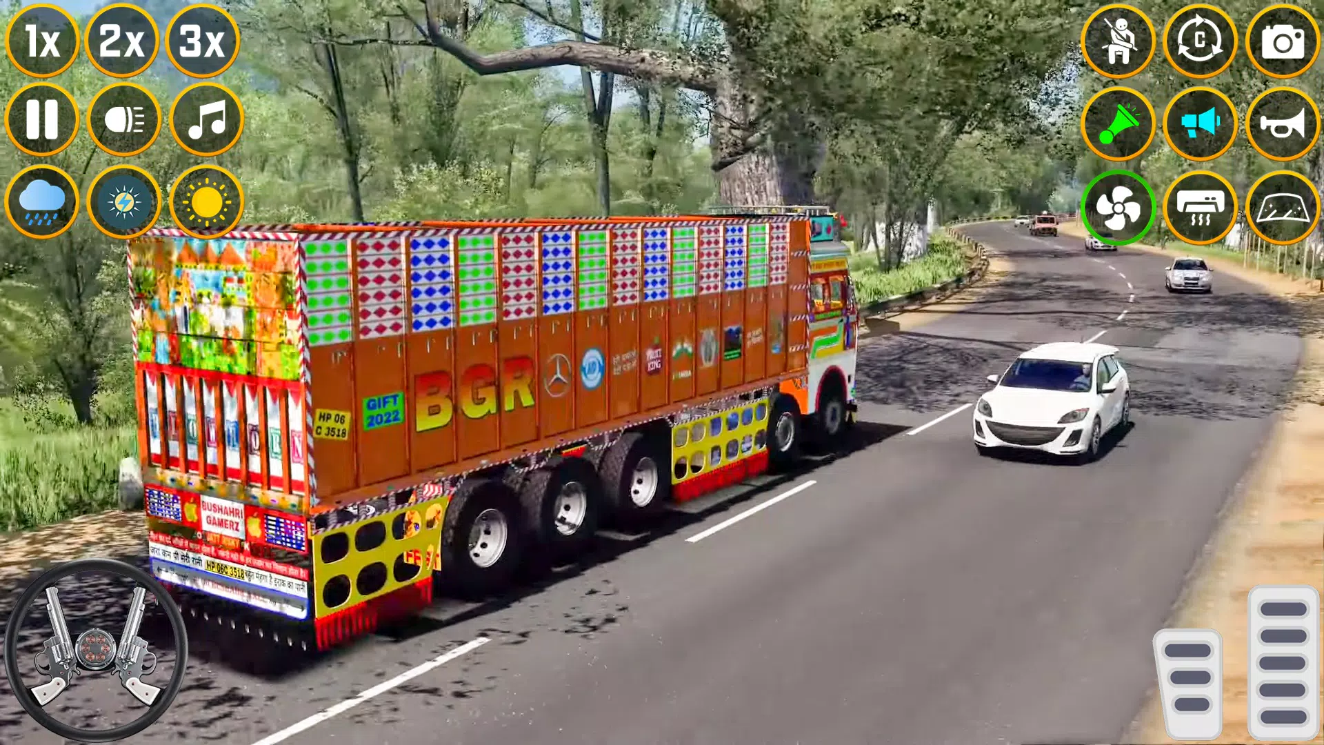 越野货运卡车游戏 3d: 印度卡车司机模拟器