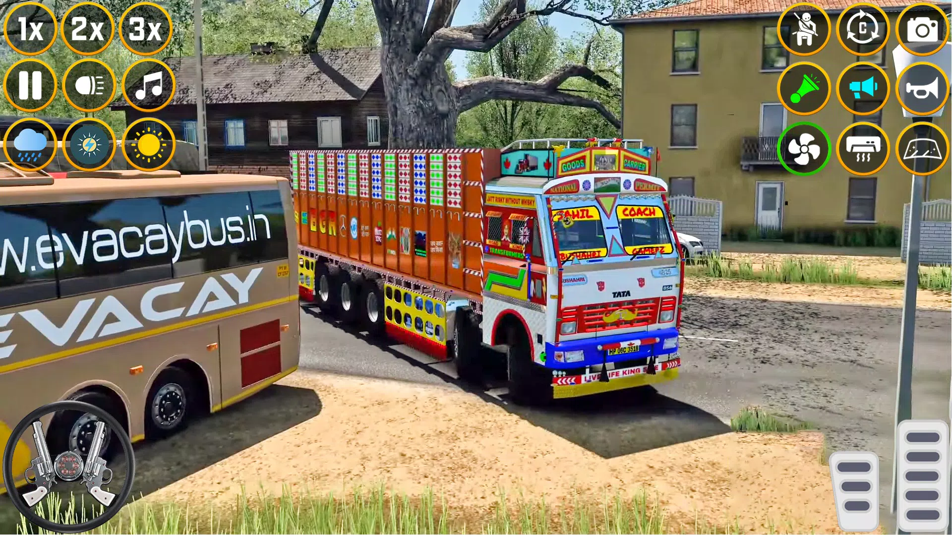 越野货运卡车游戏 3d: 印度卡车司机模拟器