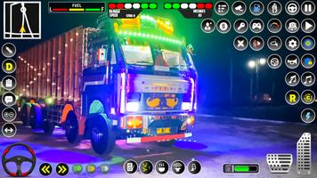 vrais jeux de camions indiens Affiche