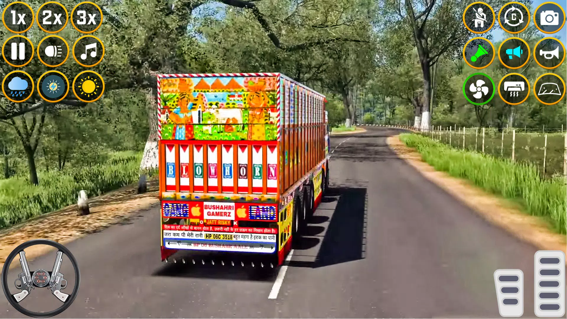 越野货运卡车游戏 3d: 印度卡车司机模拟器