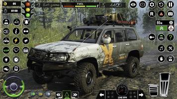 Jeep tout-terrain 4x4 : jeu de Affiche