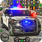 पुलिस कार पार्किंग 3डी गेम आइकन