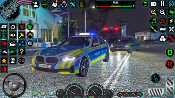 पुलिस कार पार्किंग 3डी गेम पोस्टर