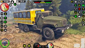 स्नो मड ट्रक ड्राइविंग गेम 3डी स्क्रीनशॉट 2