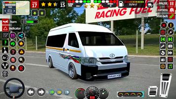City Van Driving Game Offline Cartaz