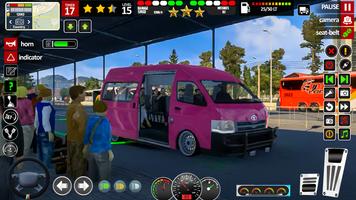 City Van Driving Game Offline imagem de tela 1