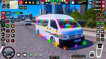 City Van Driving Game Offline imagem de tela 2
