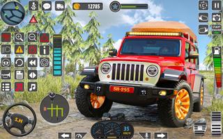Offroad  jeep driving mud game captura de pantalla 1