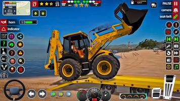 Sand Excavator JCB Truck 3D screenshot 1