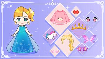 Doll Dress Up Fashion Games capture d'écran 1