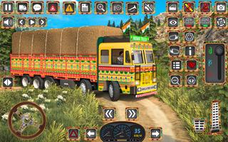 camion simulateur Indien Jeu Affiche