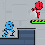 Red Blue Stickmen: Escape Game