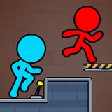 Red Blue Stickmen: Escape Game