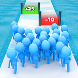 Stick-man Count Merge Master icon