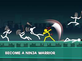 Poster Stick Ninja: Stickman Battle