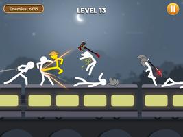 3 Schermata Stick Ninja: Stickman Battle