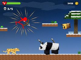 Stickman Battle in Craft World screenshot 2