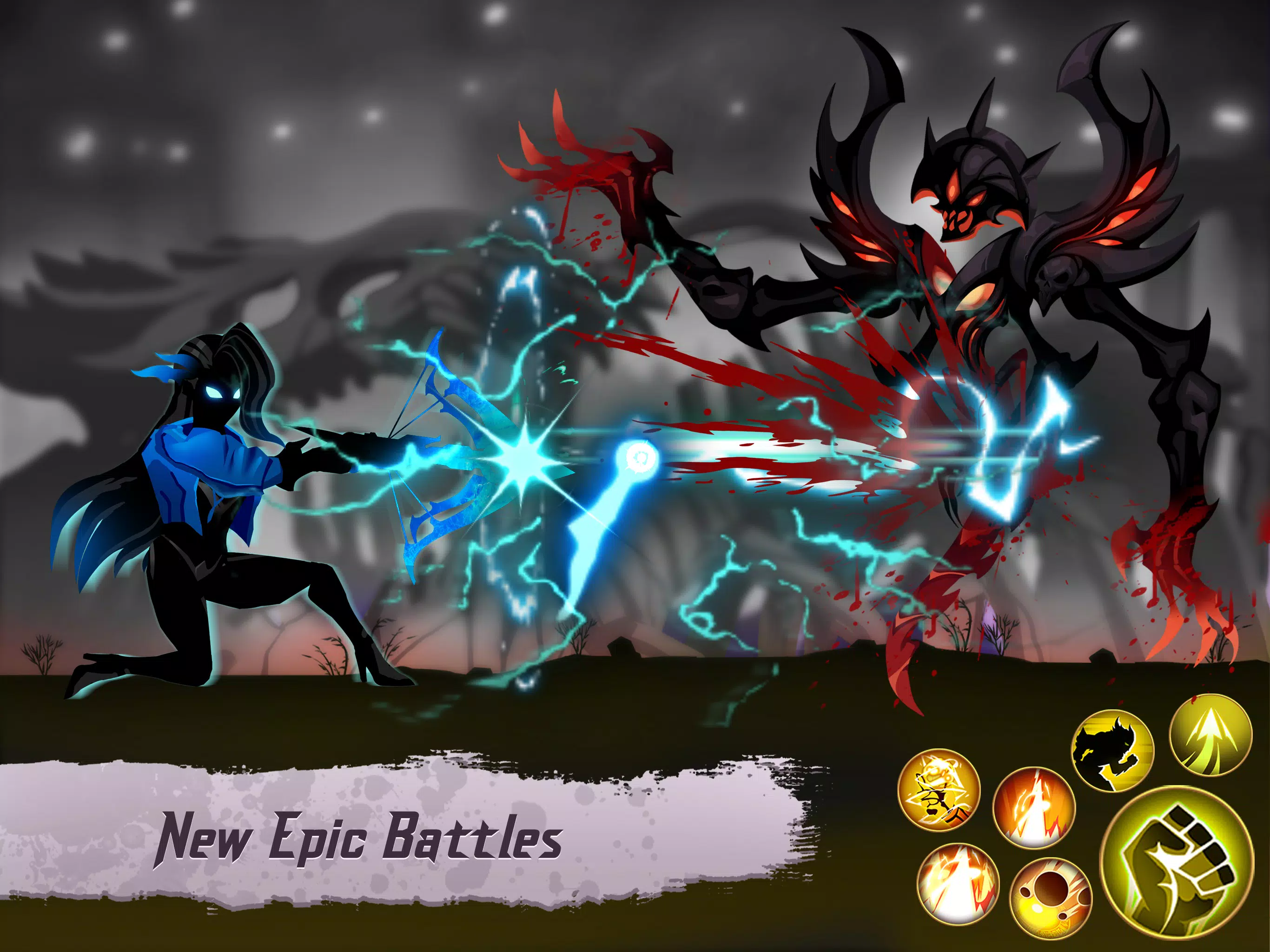 Stickman fighter : Epic battle APK Free Action Android Game download -  Appraw