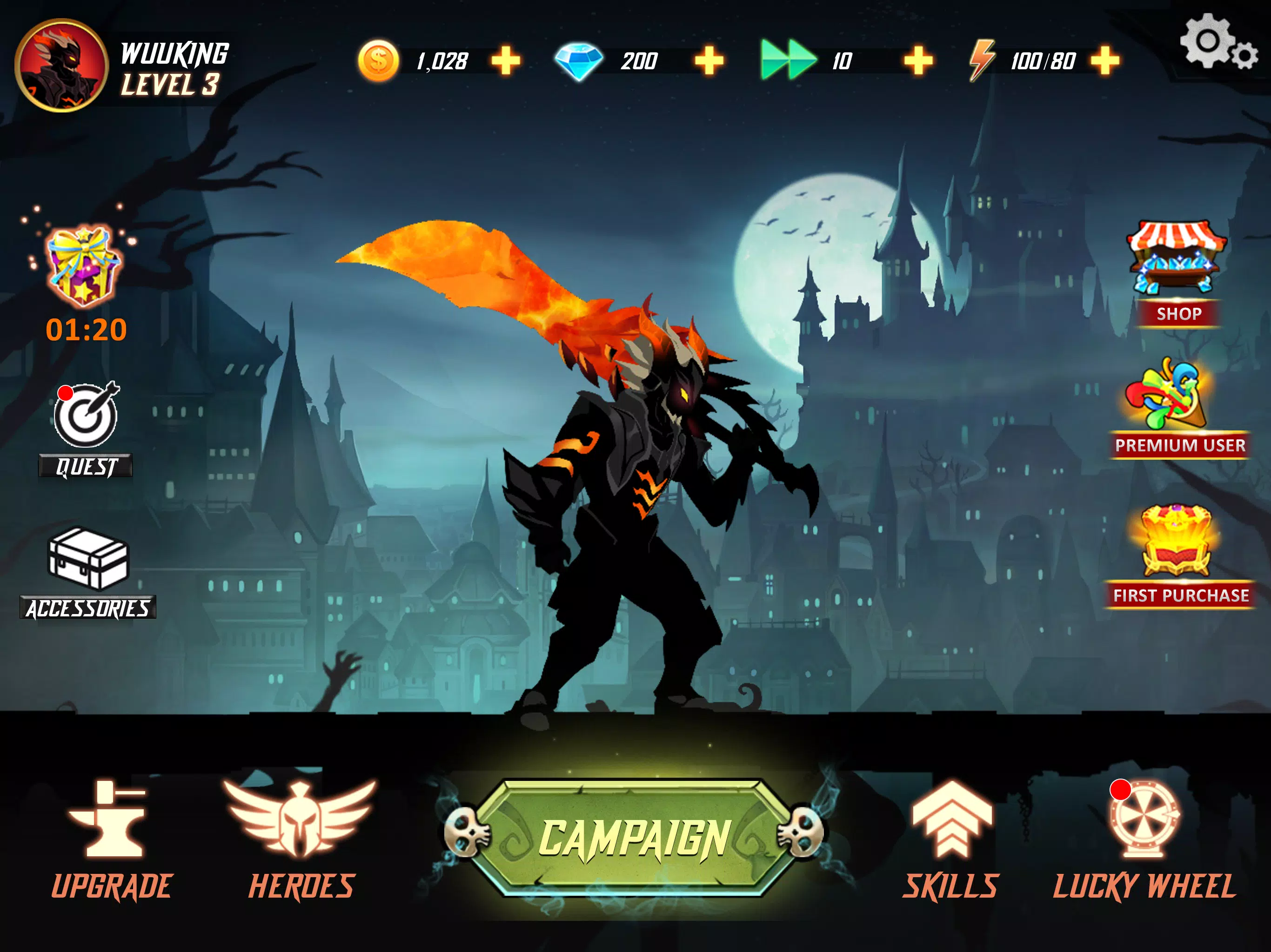 Download do APK de Shadow legends stickman fight para Android