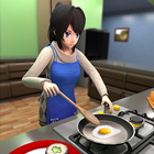 Anime Wife Happy Family 3D icon
