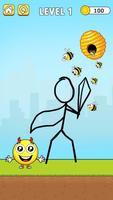 Draw & Destroy Angry Eggs تصوير الشاشة 1