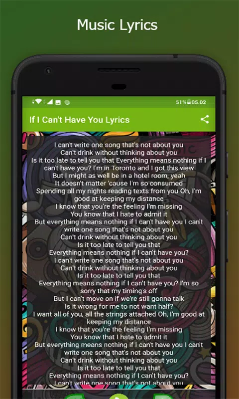 If I Can't Have You Song Lyrics - Shawn Mendes APK for Android Download
