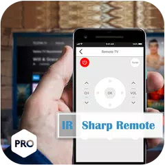 Remote control for sharp