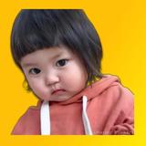 Stickers Niña Coreana Pack Zeichen