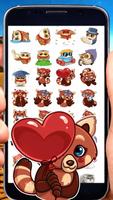 Cute Animals Stickers for WhatsApp 截图 1