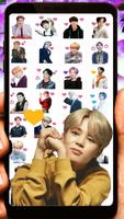 BTS Stickers for Whatsapp Ekran Görüntüsü 1