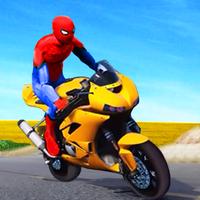 Superhero Tricky Bike Stunt GT Poster