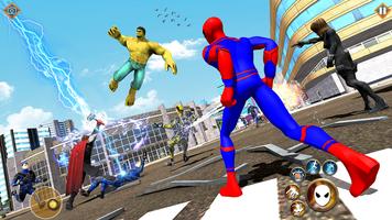 Spider Rope Superhero Game 3D ảnh chụp màn hình 1