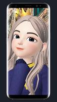 3D Avatar Zepeto Wallpaper स्क्रीनशॉट 1