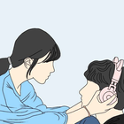 Korean Couple Wallpaper Zeichen