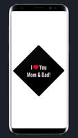 Poster Mom Dad Wallpaper
