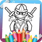 Superhero Ninja Coloring Pages icon