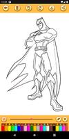 Superhero Coloring Book screenshot 1