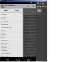 Wycliffe Bible + DRC + Lexicon पोस्टर