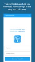 Twitter Videos Downloader Pro Affiche